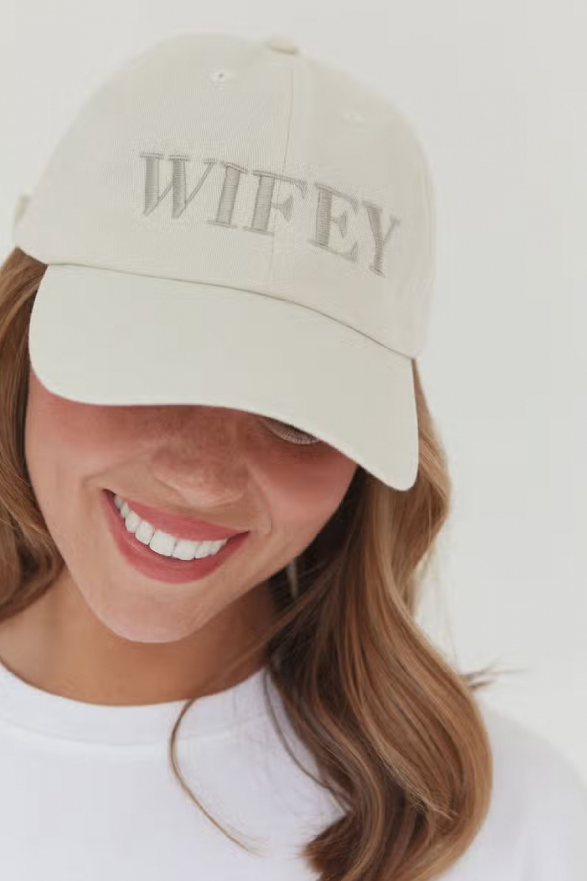 Cap wifey champagne farvet